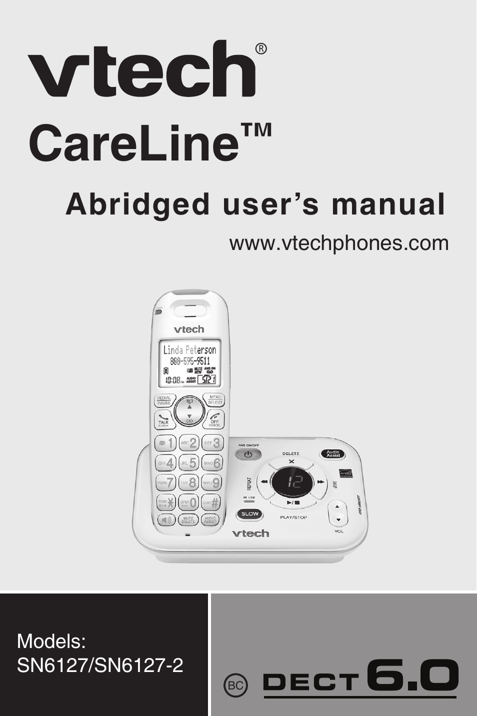 VTech SN6127_-2 Abridged manual User Manual | 101 pages