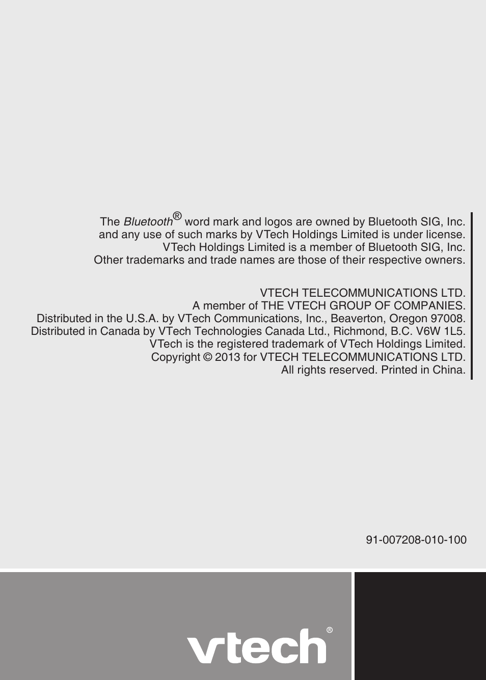 VTech DS6401_-16 Manual User Manual | Page 22 / 22