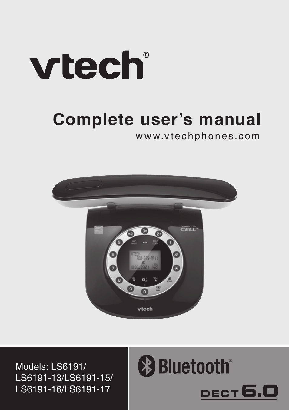 VTech LS6191_-13-15-16-17 Manual User Manual | 94 pages