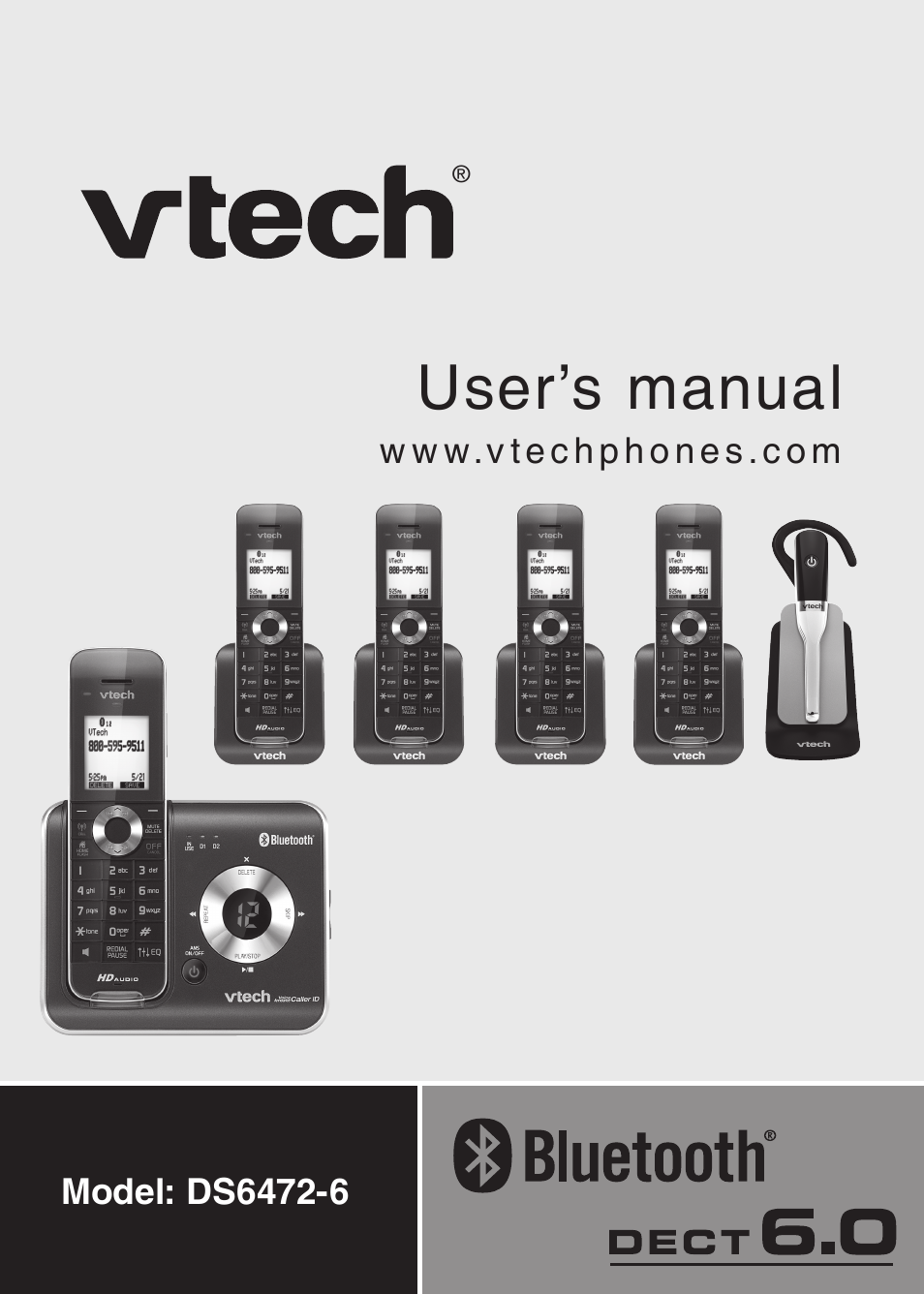 VTech DS6472-6 Manual User Manual | 137 pages