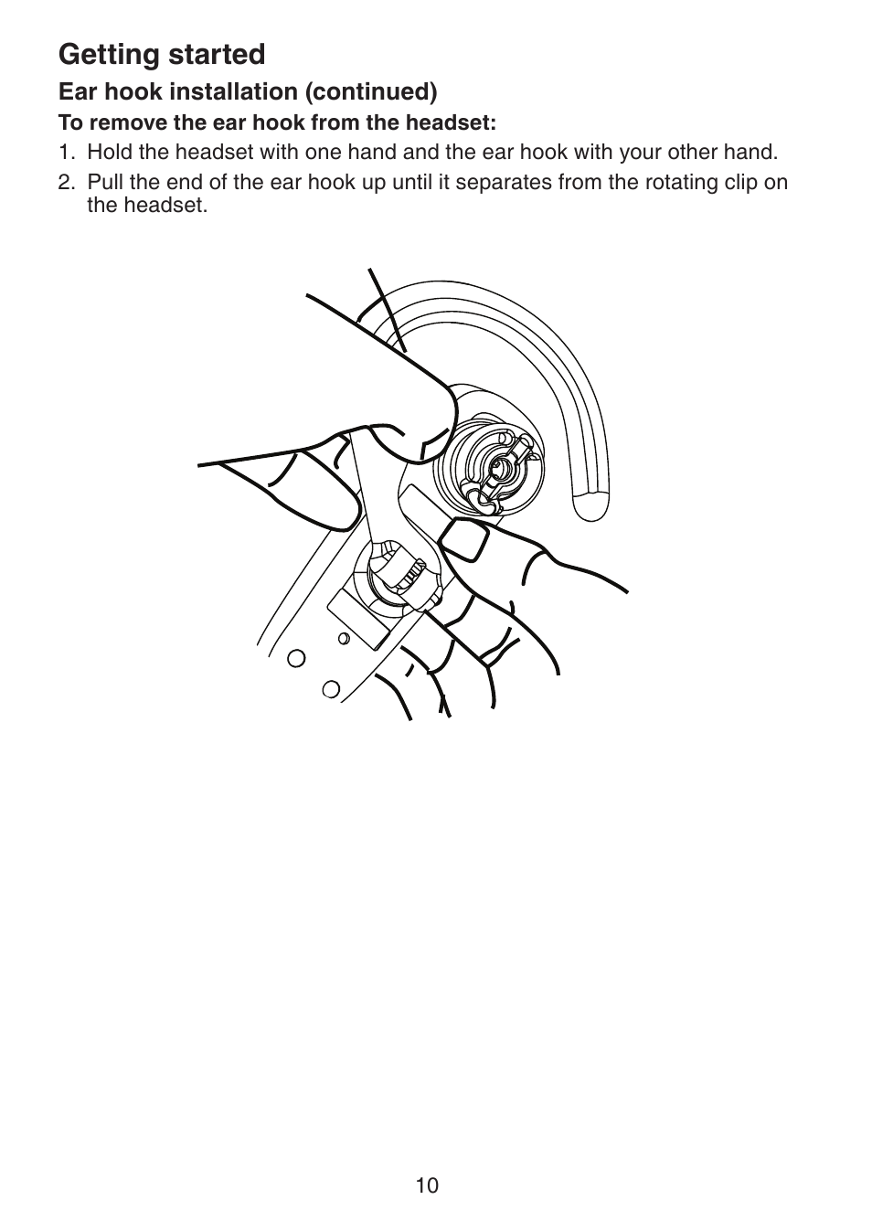 Getting started | VTech DS6472-6 Manual User Manual | Page 15 / 137