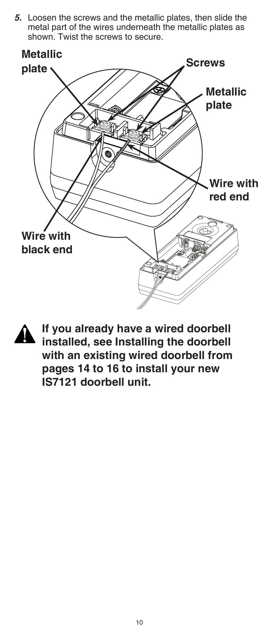 VTech IS7121_-2-22 Installation User Manual | Page 10 / 16