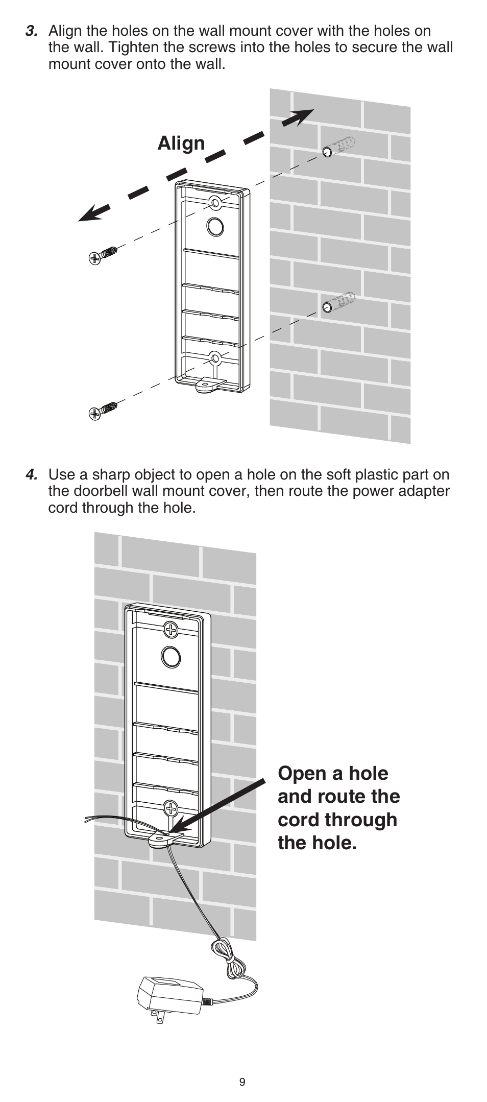 VTech IS7121_-2-22 Installation User Manual | Page 9 / 16