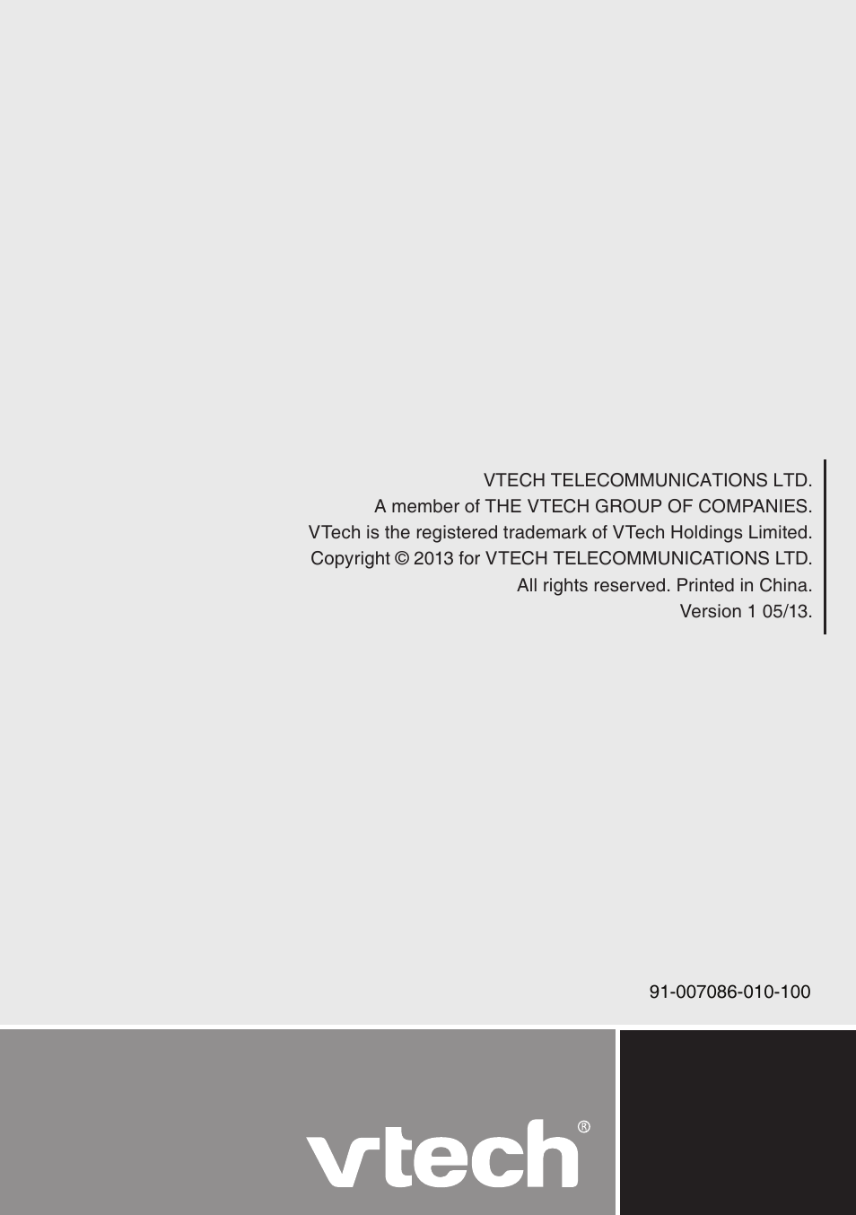 VTech CS6124_-2-31 (without CHARGE LED) Manual User Manual | Page 71 / 71