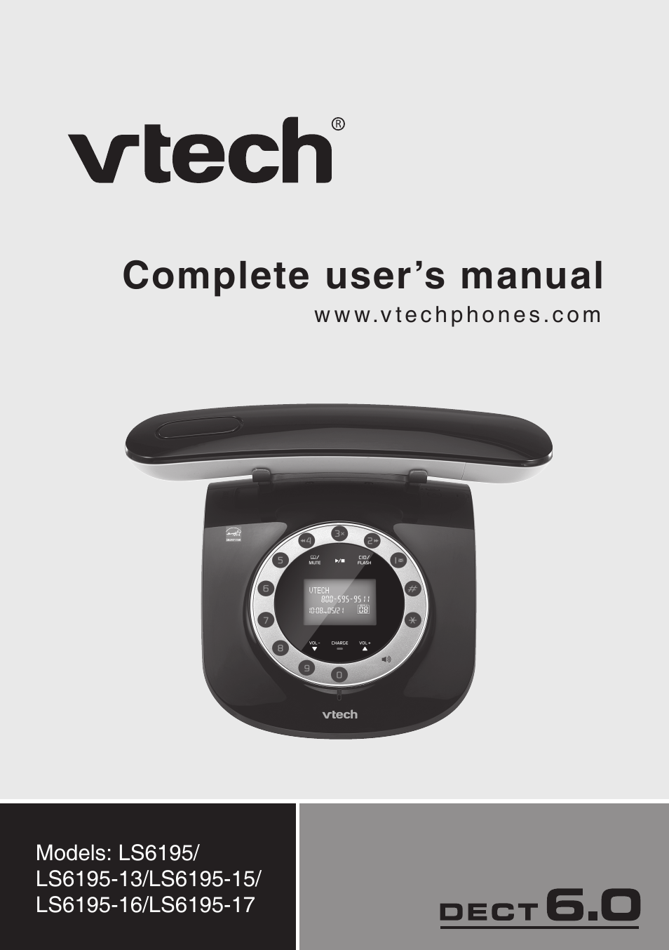 VTech LS6195_-13-15-16-17 Manual User Manual | 83 pages