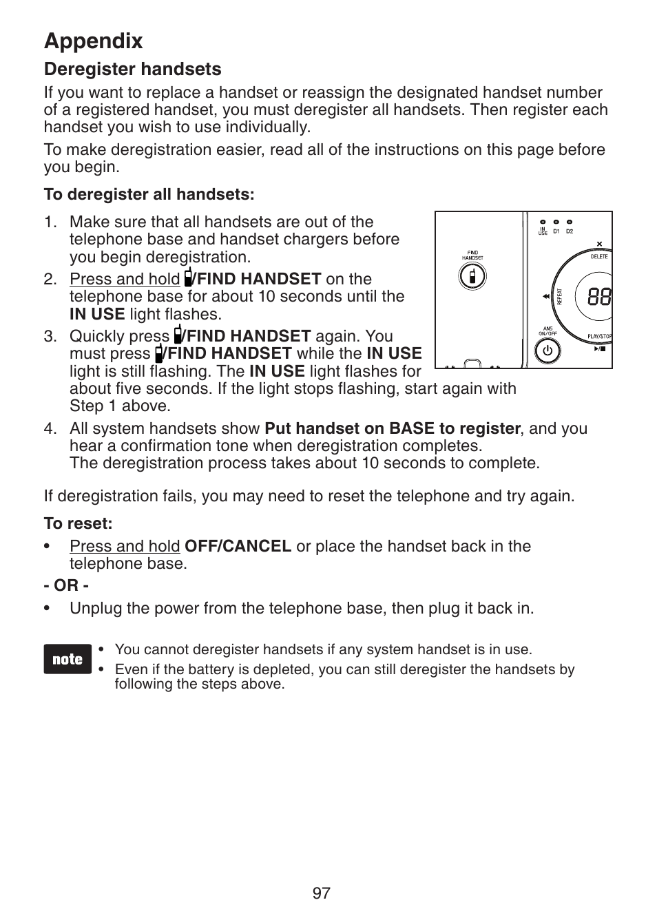 Appendix | VTech DS6421-26 Manual User Manual | Page 102 / 125