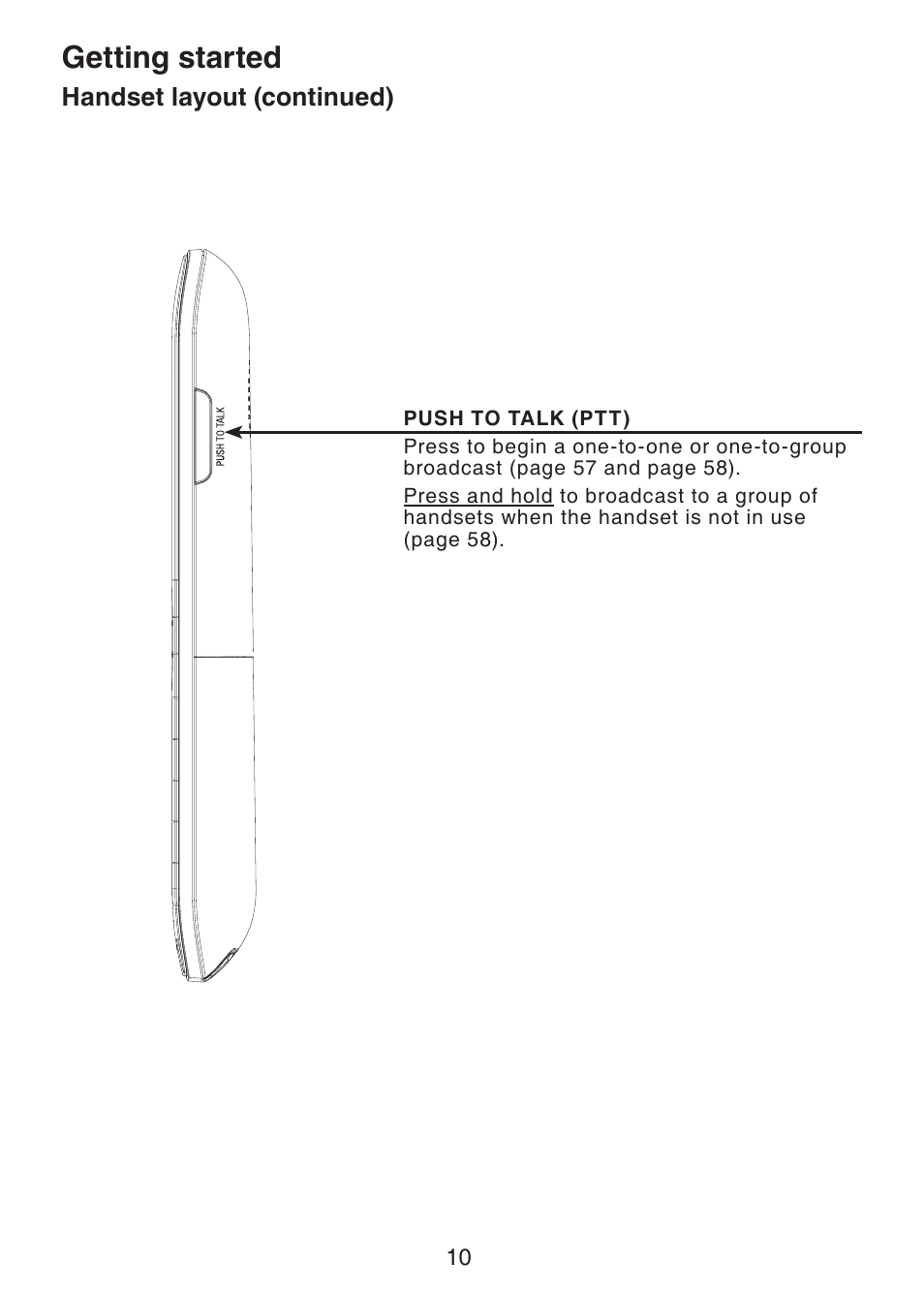 Getting started | VTech DS6421-26 Manual User Manual | Page 15 / 125