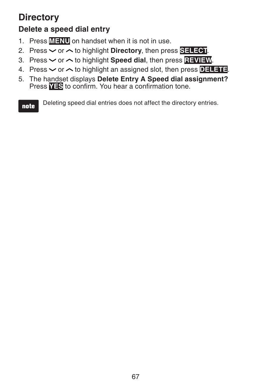 Directory | VTech DS6421-26 Manual User Manual | Page 72 / 125