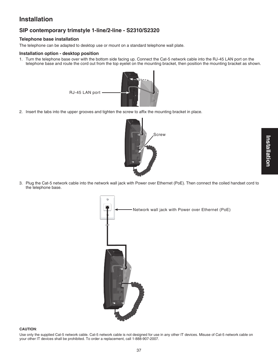 Installation | VTech CTM-S242SD Manual User Manual | Page 41 / 94