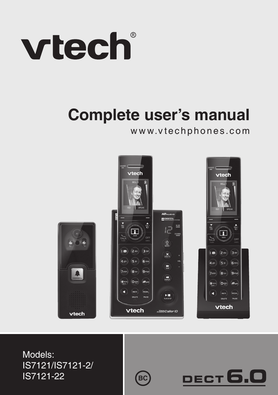 VTech IS7121_-2-22 Manual User Manual | 118 pages