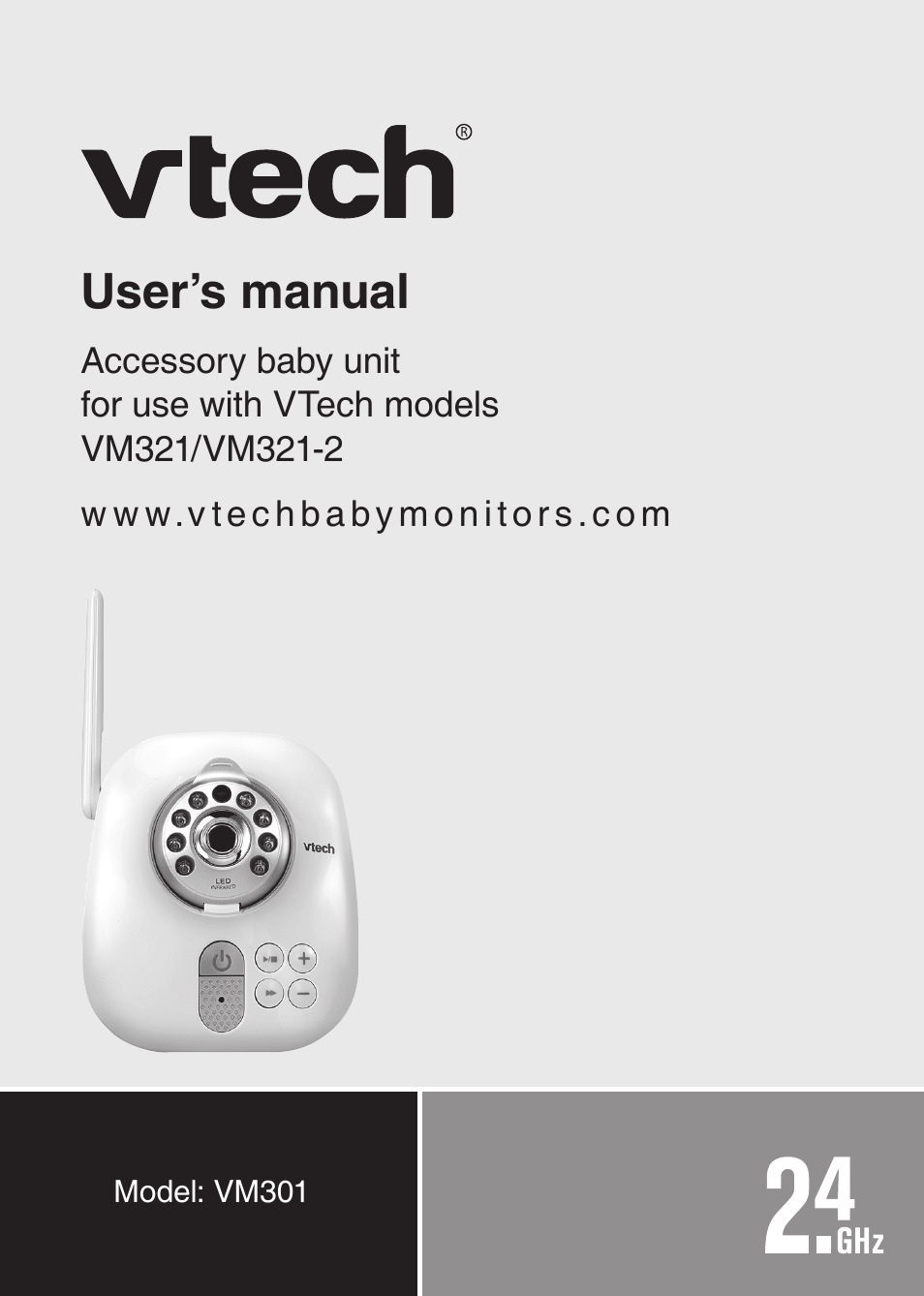 VTech VM301 Manual User Manual | 25 pages