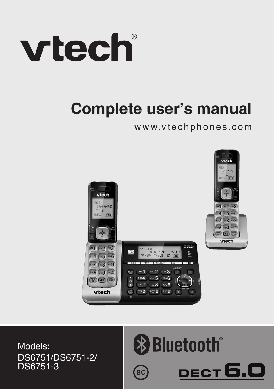 VTech DS6751_-2-3 Manual User Manual | 103 pages