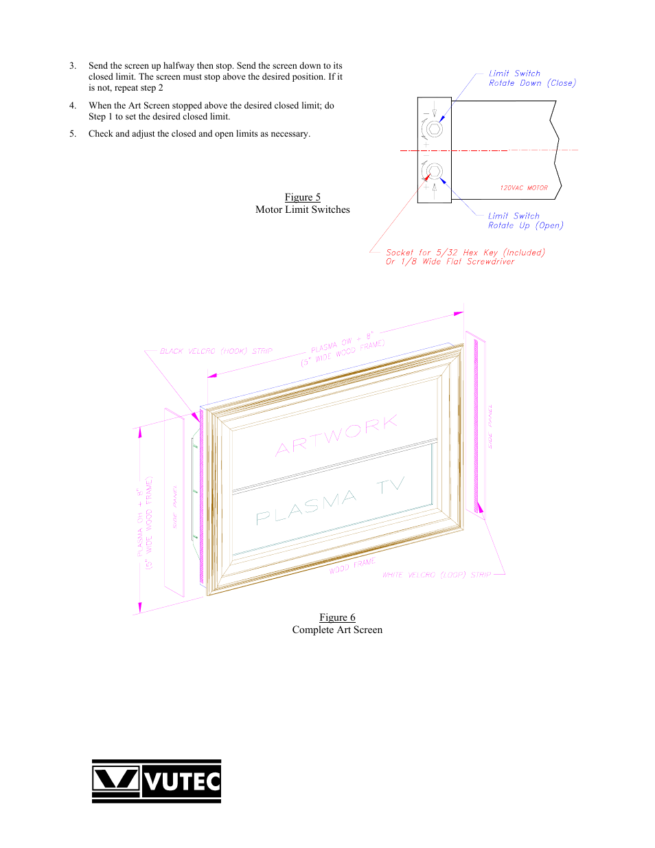 Vutec ARTSCREEN Surface Clip Instructions User Manual | Page 3 / 6