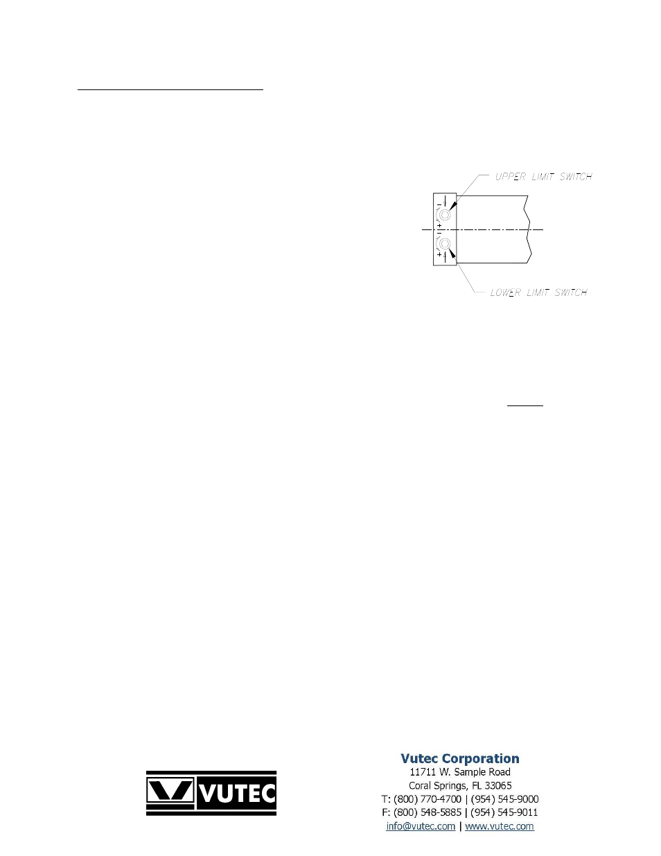 Vutec ELEGANTE MOTORIZED - Installation Instructions User Manual | Page 5 / 5