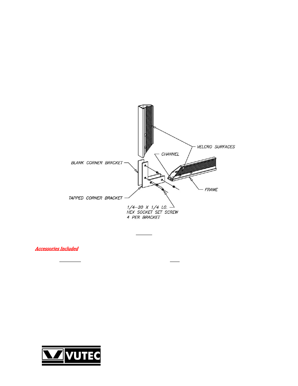 Vutec ELEGANTE FIXED - Installation Instructions User Manual | Page 2 / 2