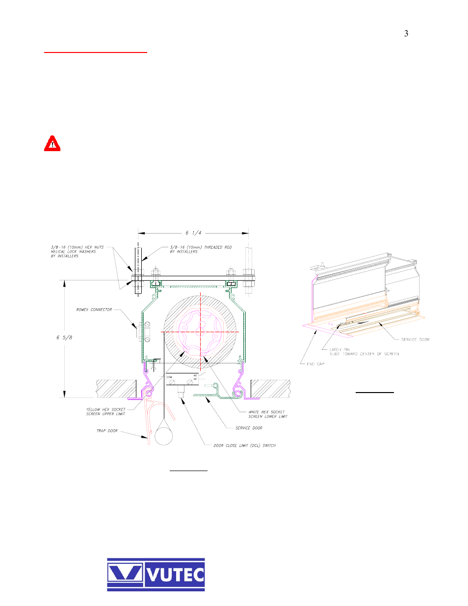 Vutec LECTRIC II - Installation Instructions User Manual | Page 4 / 12