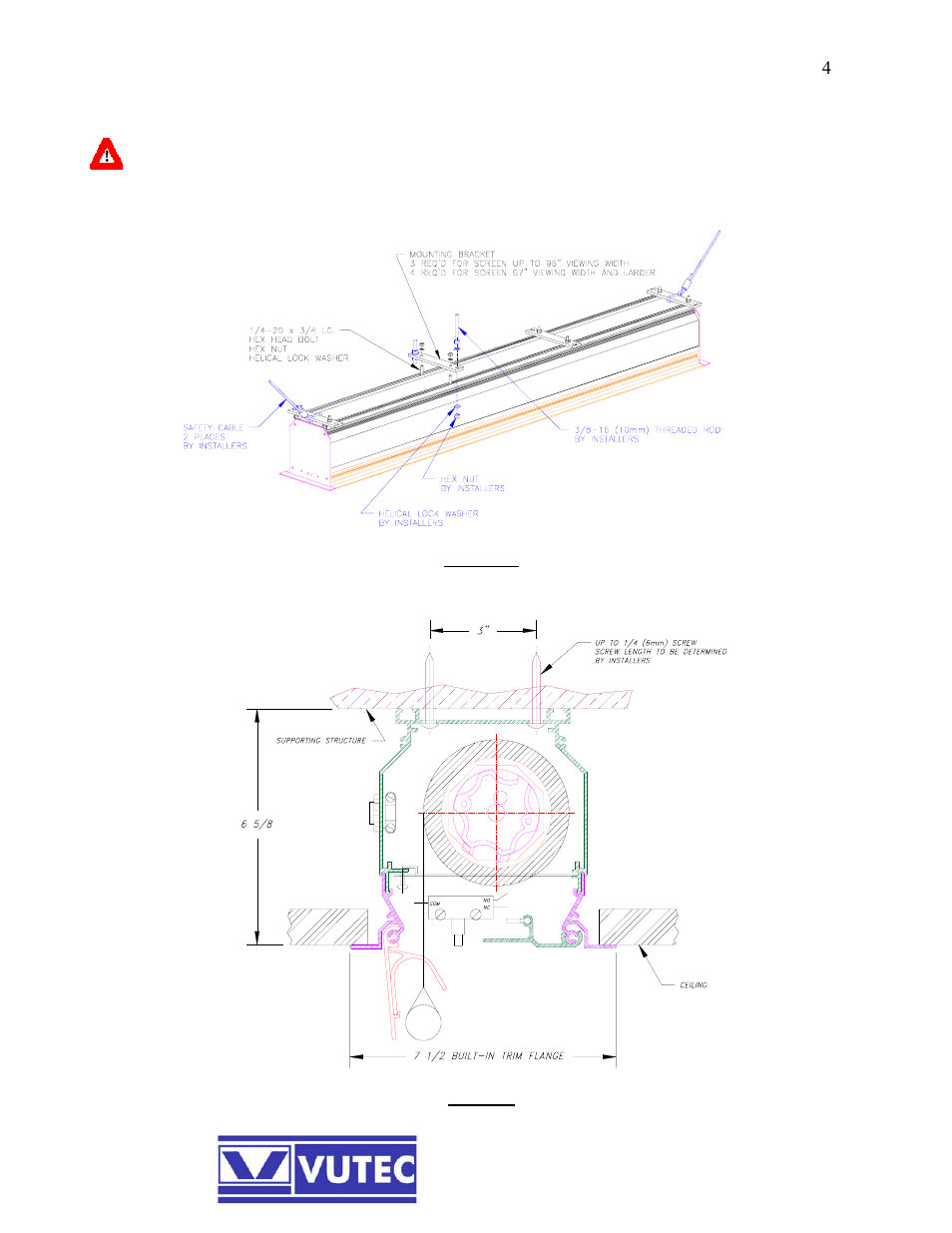 Vutec LECTRIC II - Installation Instructions User Manual | Page 5 / 12