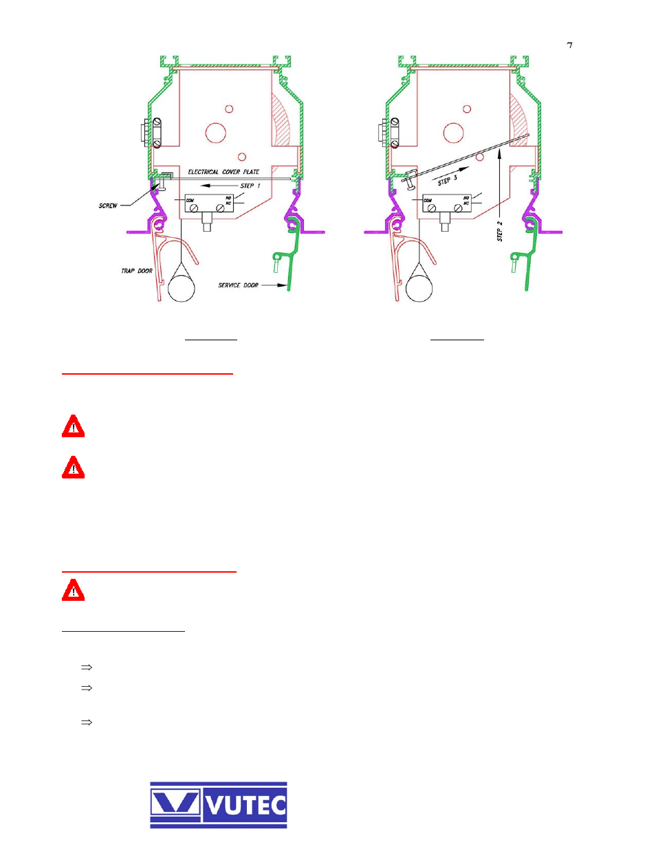Vutec LECTRIC II - Installation Instructions User Manual | Page 8 / 12