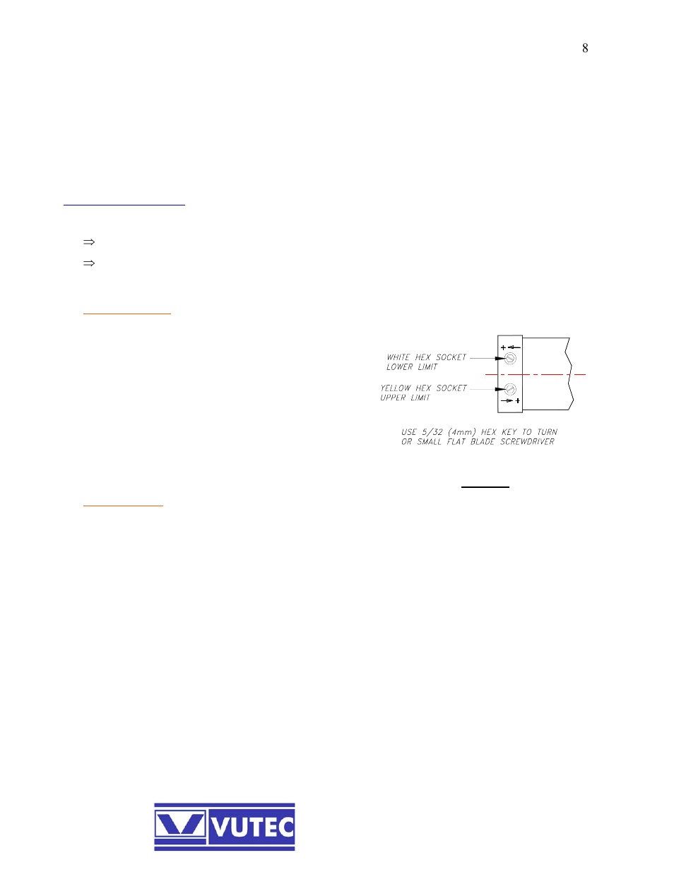 Vutec LECTRIC II - Installation Instructions User Manual | Page 9 / 12