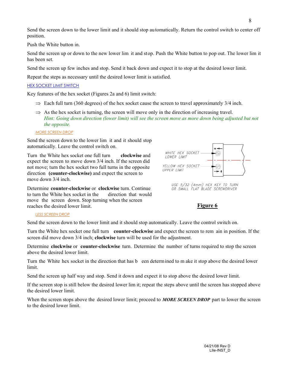 Vutec LECTRIC IV - Installation Instructions User Manual | Page 9 / 12