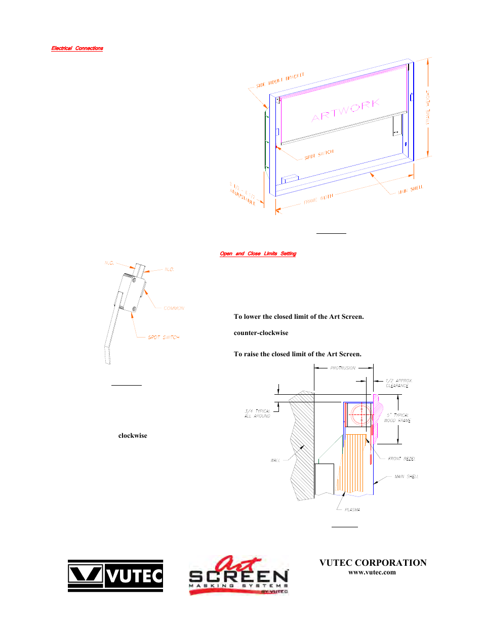 Vutec ARTSCREEN Surface Hook - Installation Instructions User Manual | Page 2 / 7