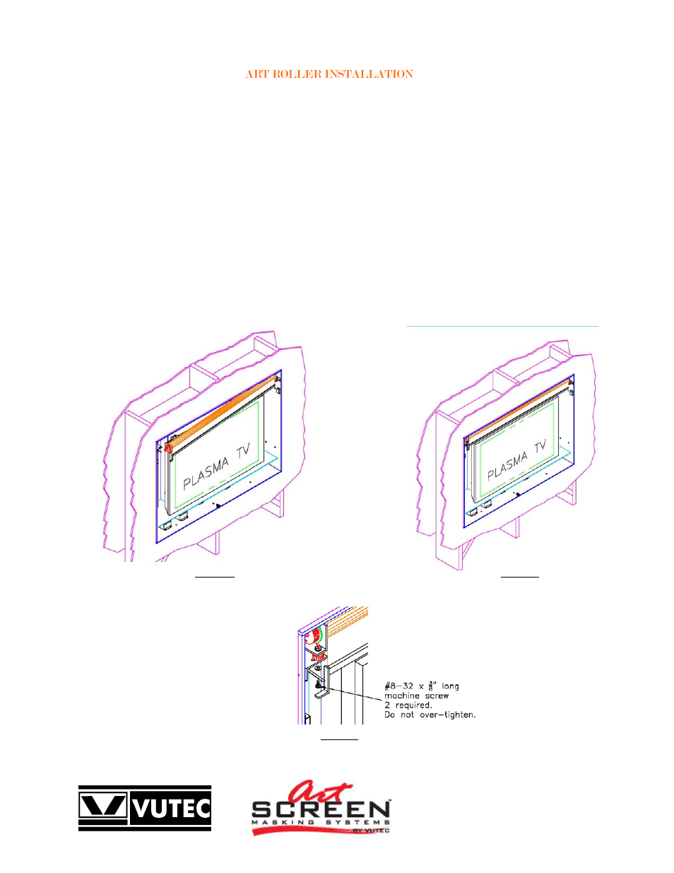 Vutec corporation | Vutec ARTSCREEN R-SERIES - Safety Instructions User Manual | Page 10 / 12