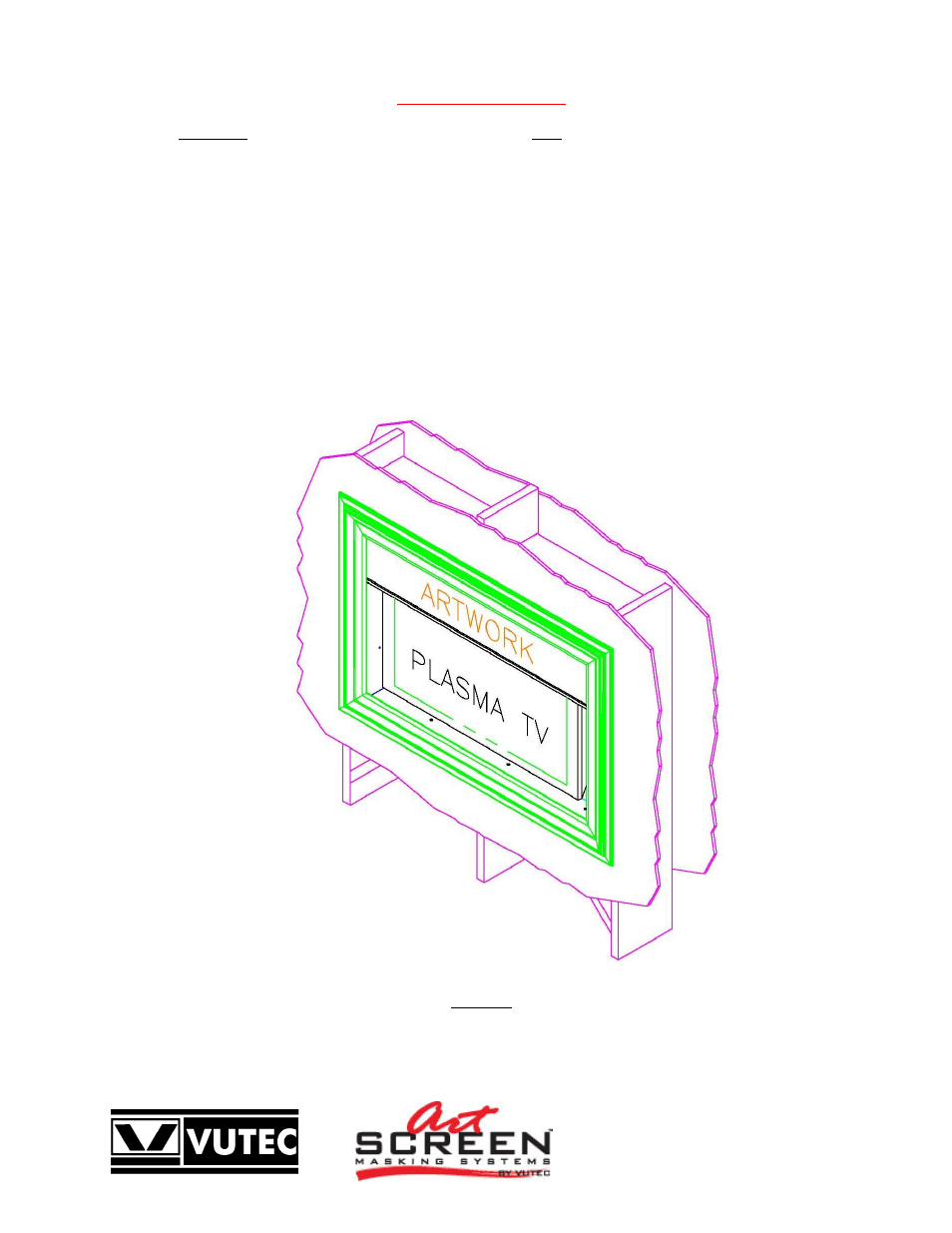 Vutec corporation | Vutec ARTSCREEN R-SERIES - Safety Instructions User Manual | Page 8 / 12
