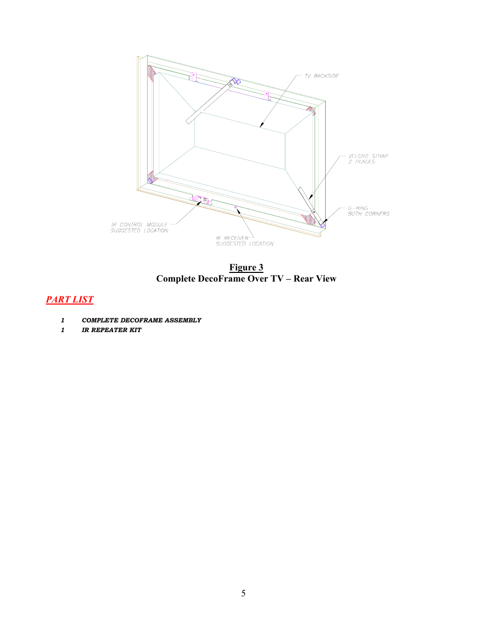 Vutec DECOFRAME - Installation Instructions User Manual | Page 6 / 6