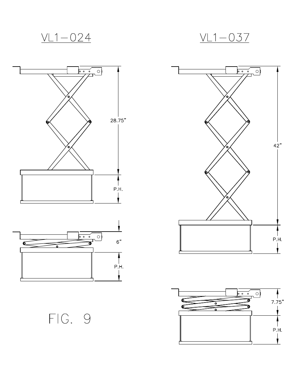 Vutec PROJECTOR SCISSOR LIFT - Installation Instructions User Manual | Page 16 / 16