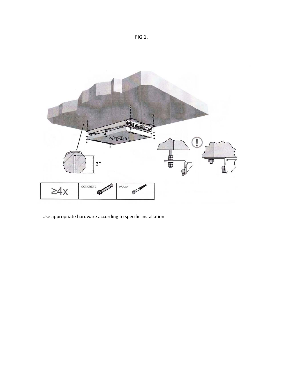 Vutec PROJECTOR SCISSOR LIFT - Installation Instructions User Manual | Page 8 / 16