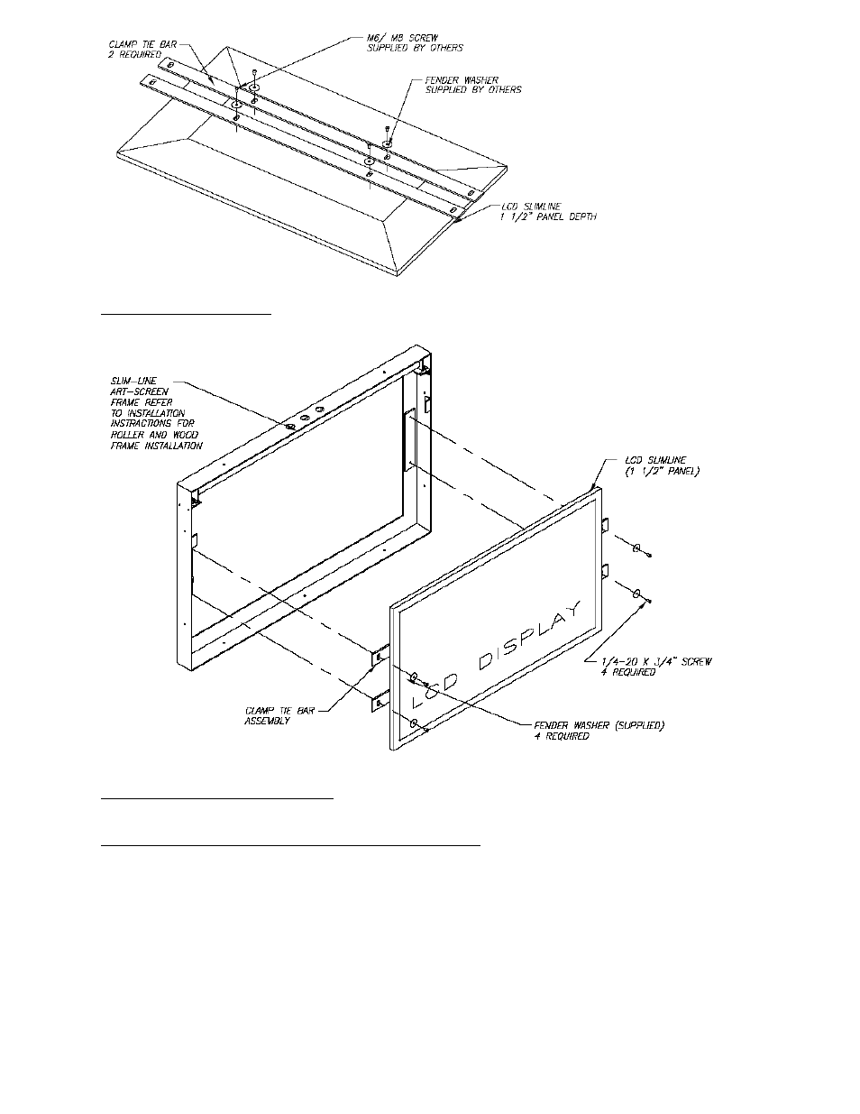 Vutec ARTSCREEN Recessed Hook - Installation Instructions User Manual | Page 8 / 8