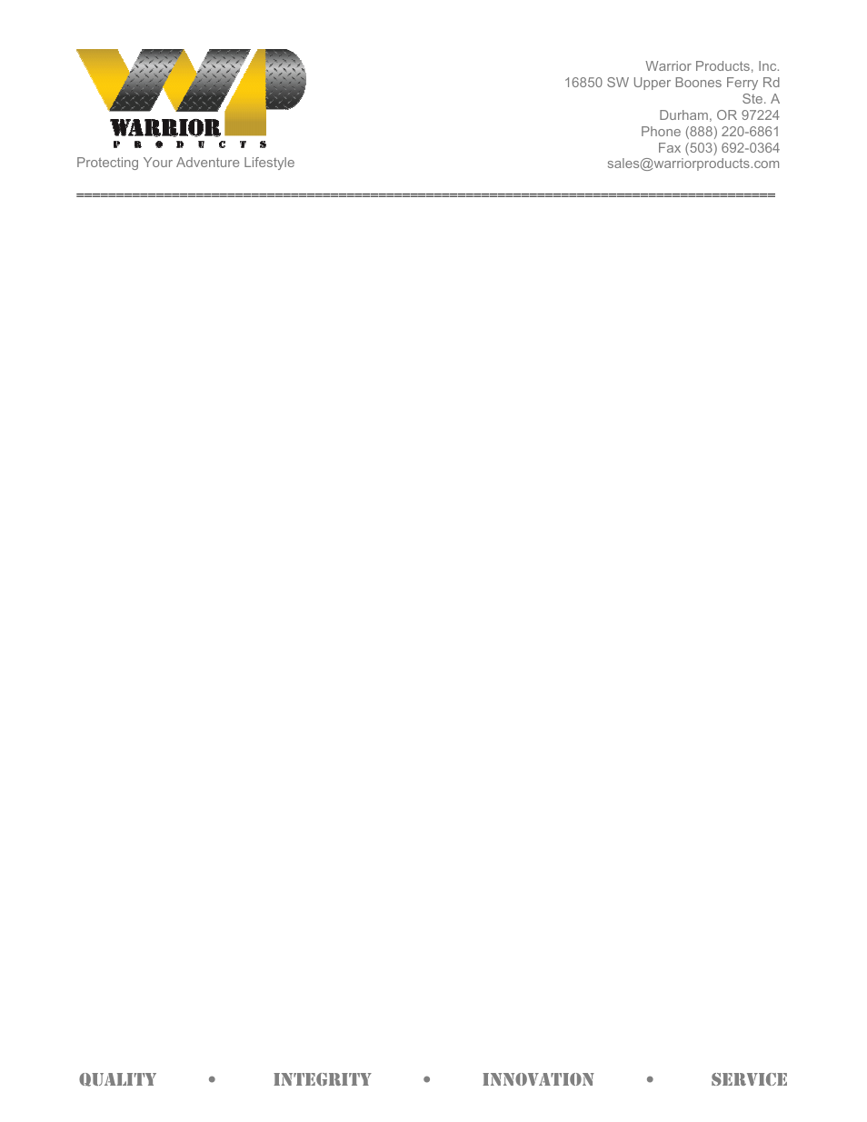 Warrior 57059 “ROCK CRAWLER” FRONT BUMPER (1976 – 1986 Jeep CJ5, CJ7, CJ8) User Manual | Page 2 / 2