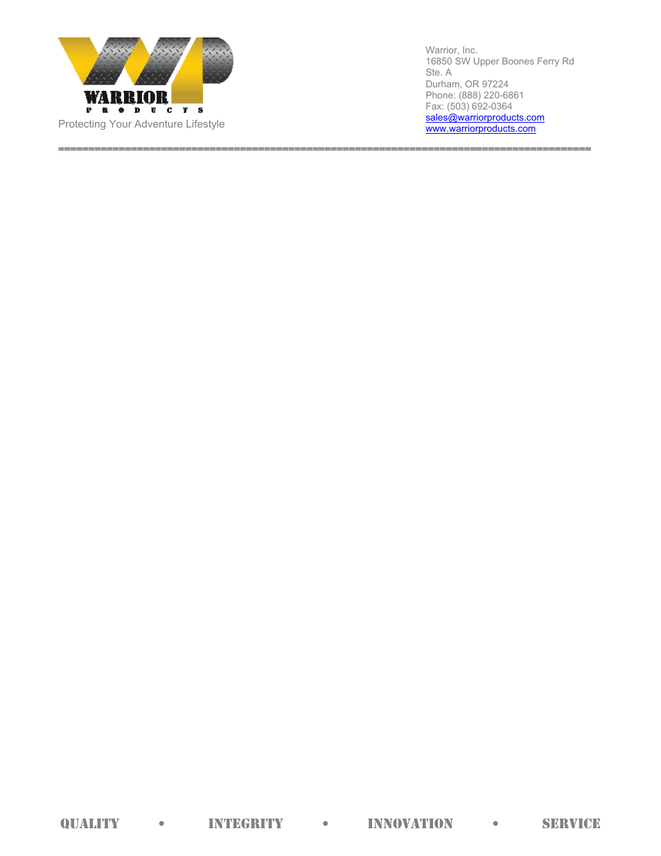 Warrior 4402 Combo Hand Grip (Universal) User Manual | Page 4 / 4