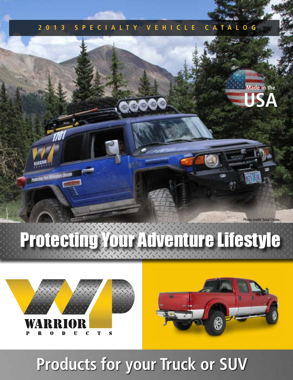 Warrior CATALOG 2013 SPECIALTY VEHICLE User Manual | 11 pages