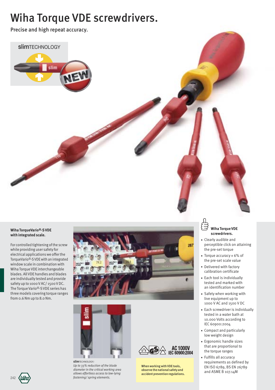 Wiha Tools TorqueVario-S VDE User Manual | 1 page