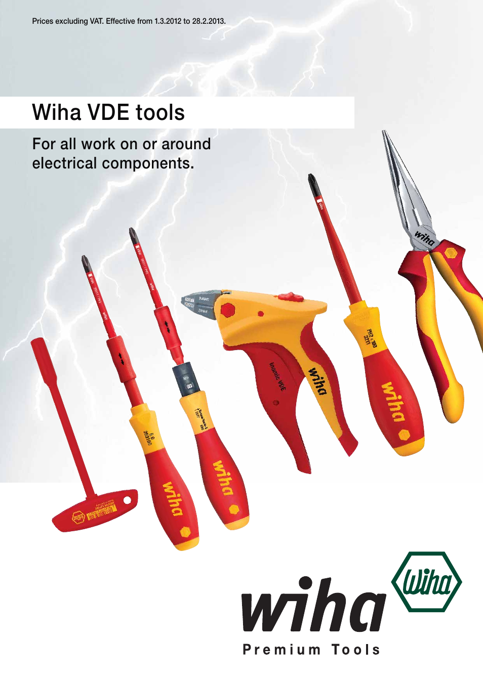 Wiha Tools VDE tools brochure User Manual | 68 pages
