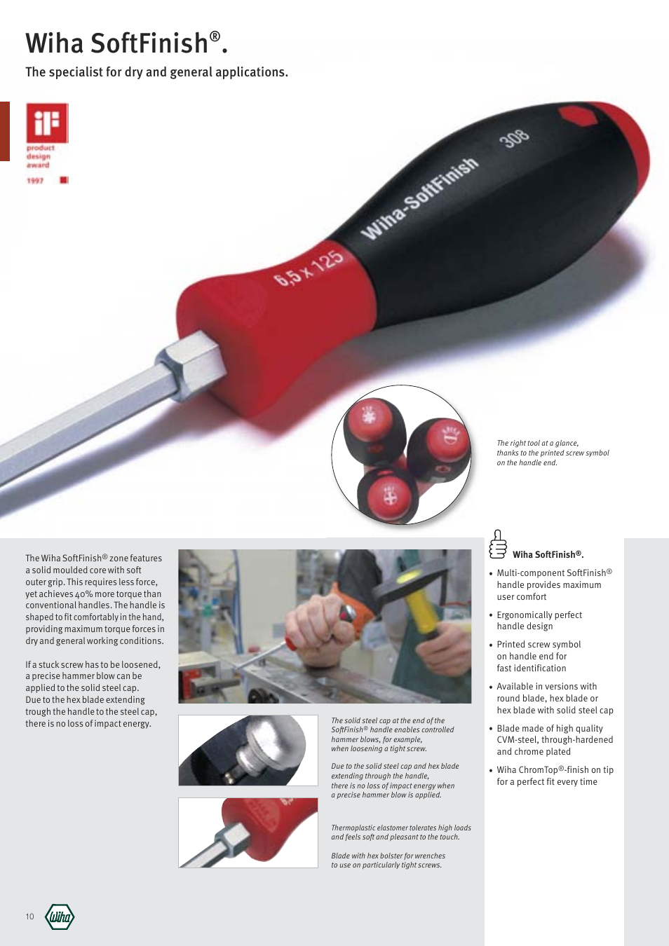 Wiha Tools SoftFinish User Manual | 1 page