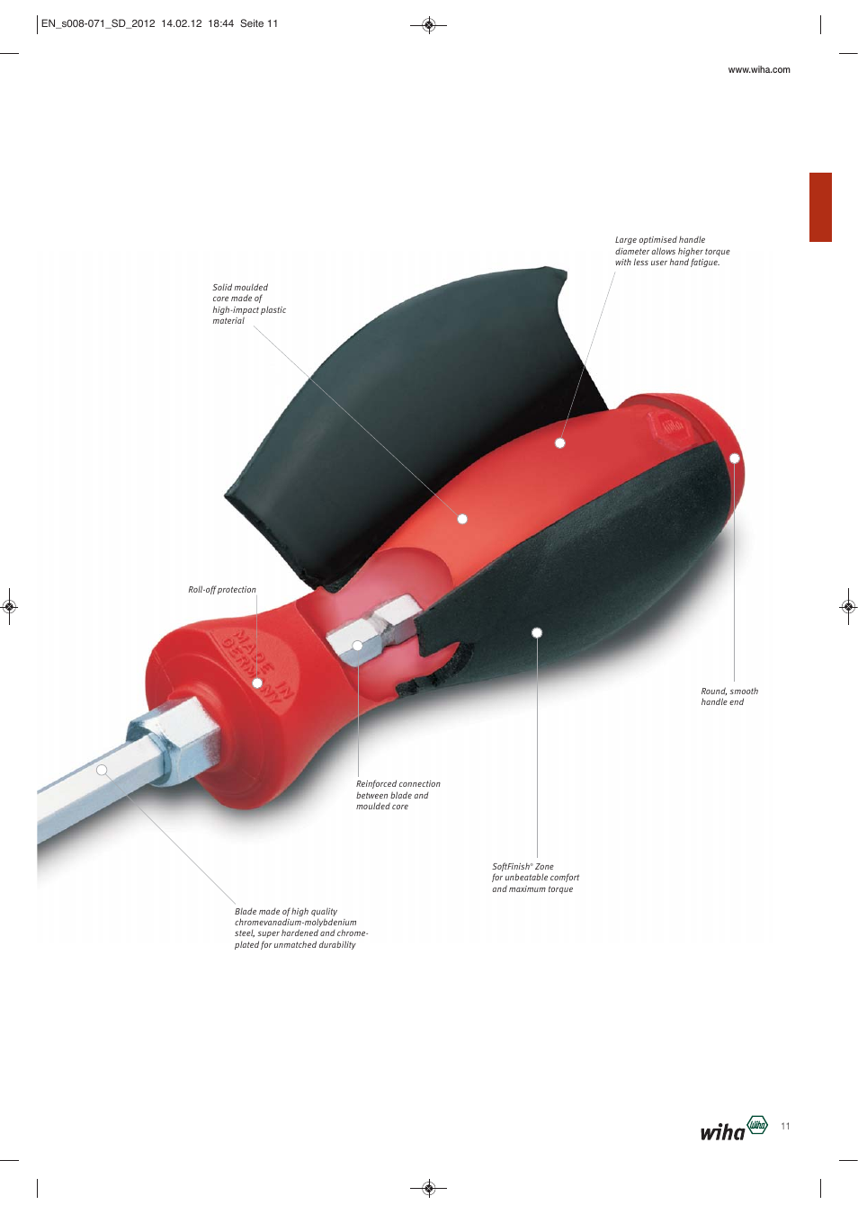 Wiha Tools Screwdrivers User Manual | Page 4 / 64