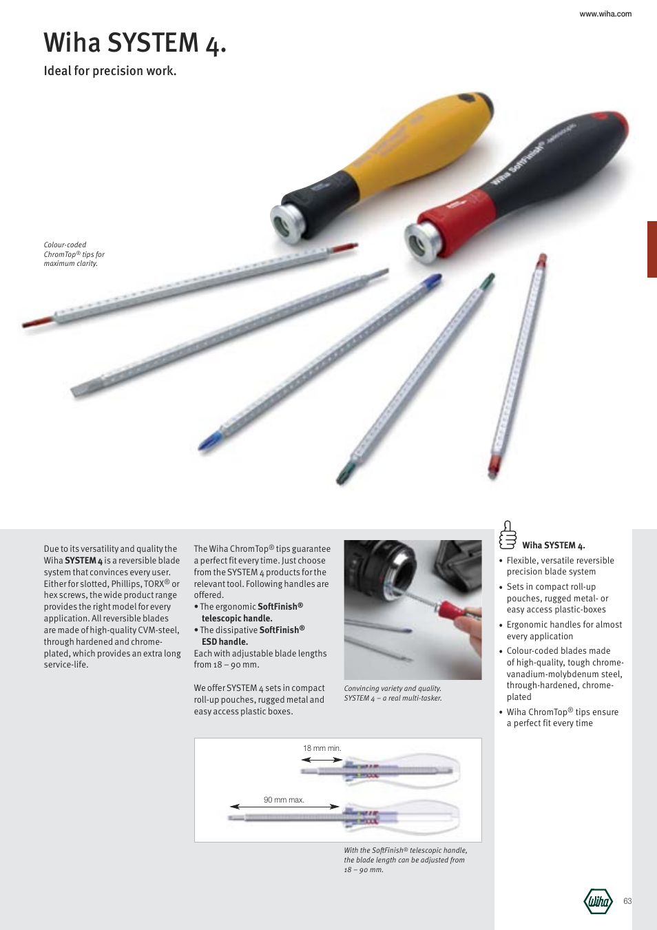 Wiha Tools SYSTEM 4 User Manual | 1 page