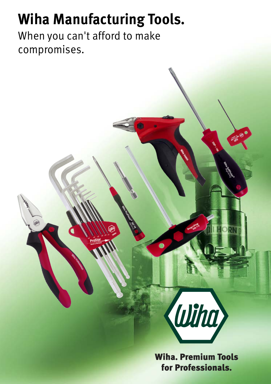 Wiha Tools Manufacturing Tools brochure User Manual | 60 pages