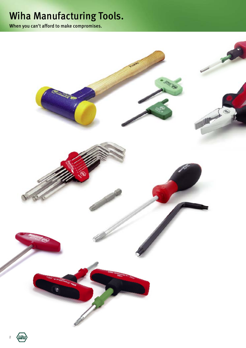 Wiha manufacturing tools | Wiha Tools Manufacturing Tools brochure User Manual | Page 2 / 60