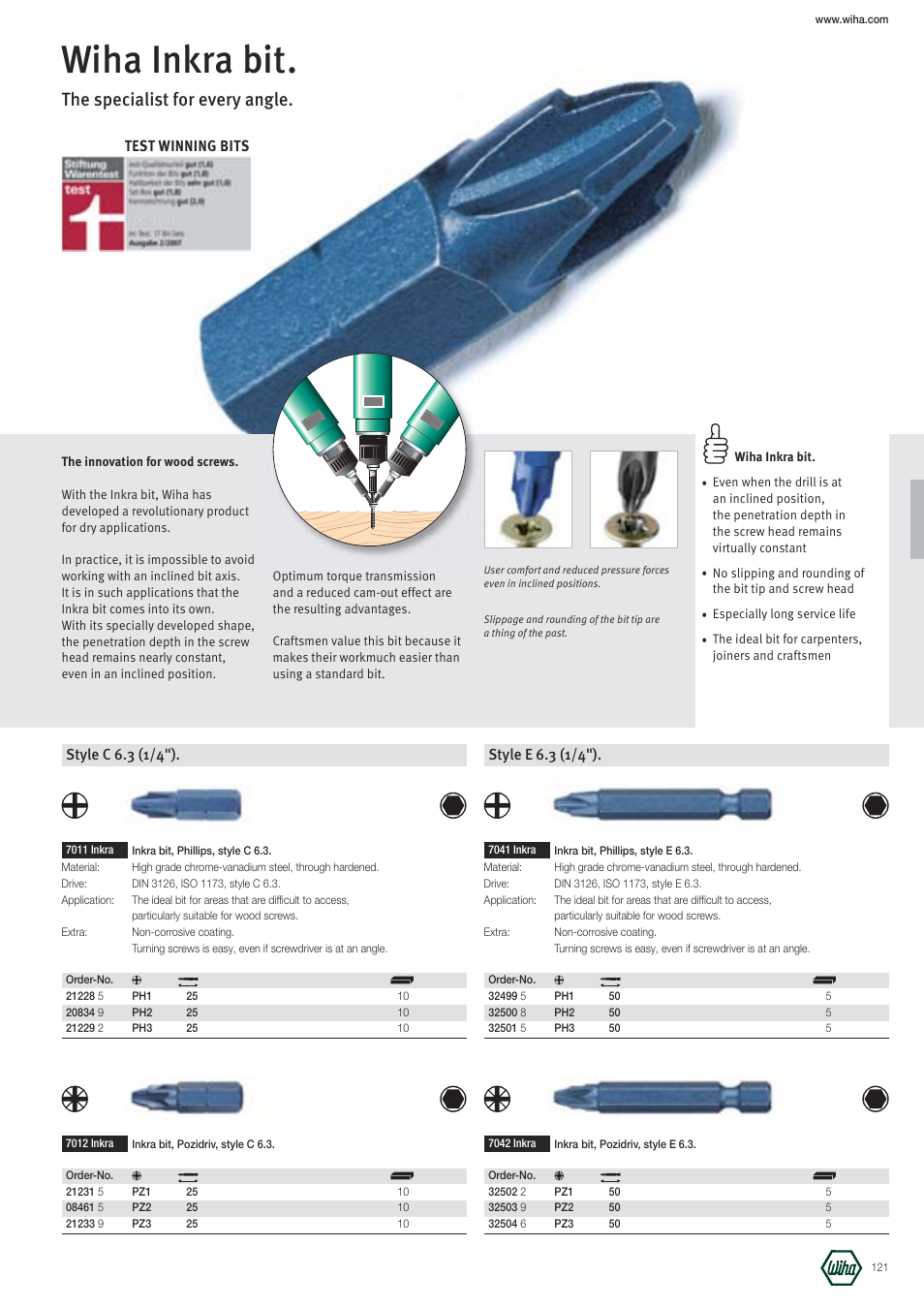 Wiha Tools Inkra bit User Manual | 1 page