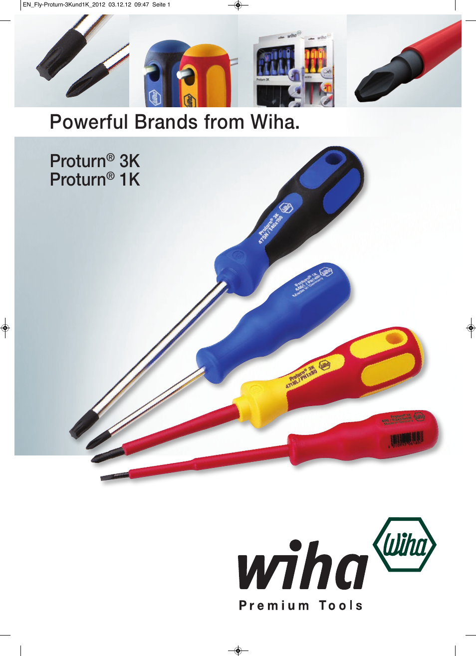 Wiha Tools Proturn brochure User Manual | 12 pages