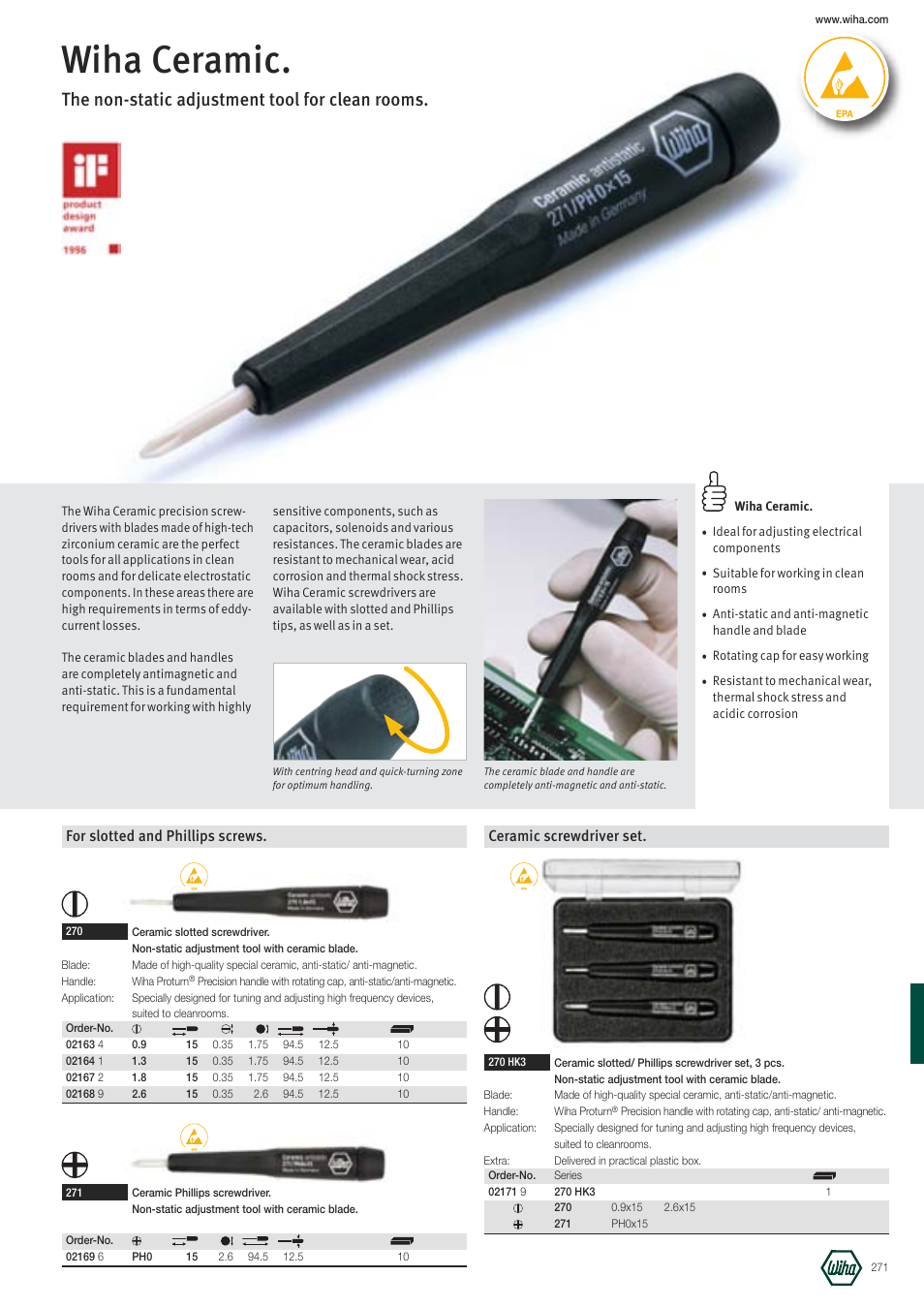 Wiha Tools Ceramic User Manual | 1 page