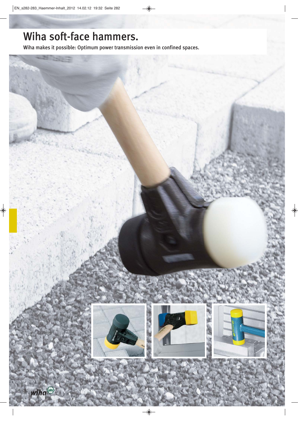 Wiha Tools Soft-face hammers User Manual | 2 pages