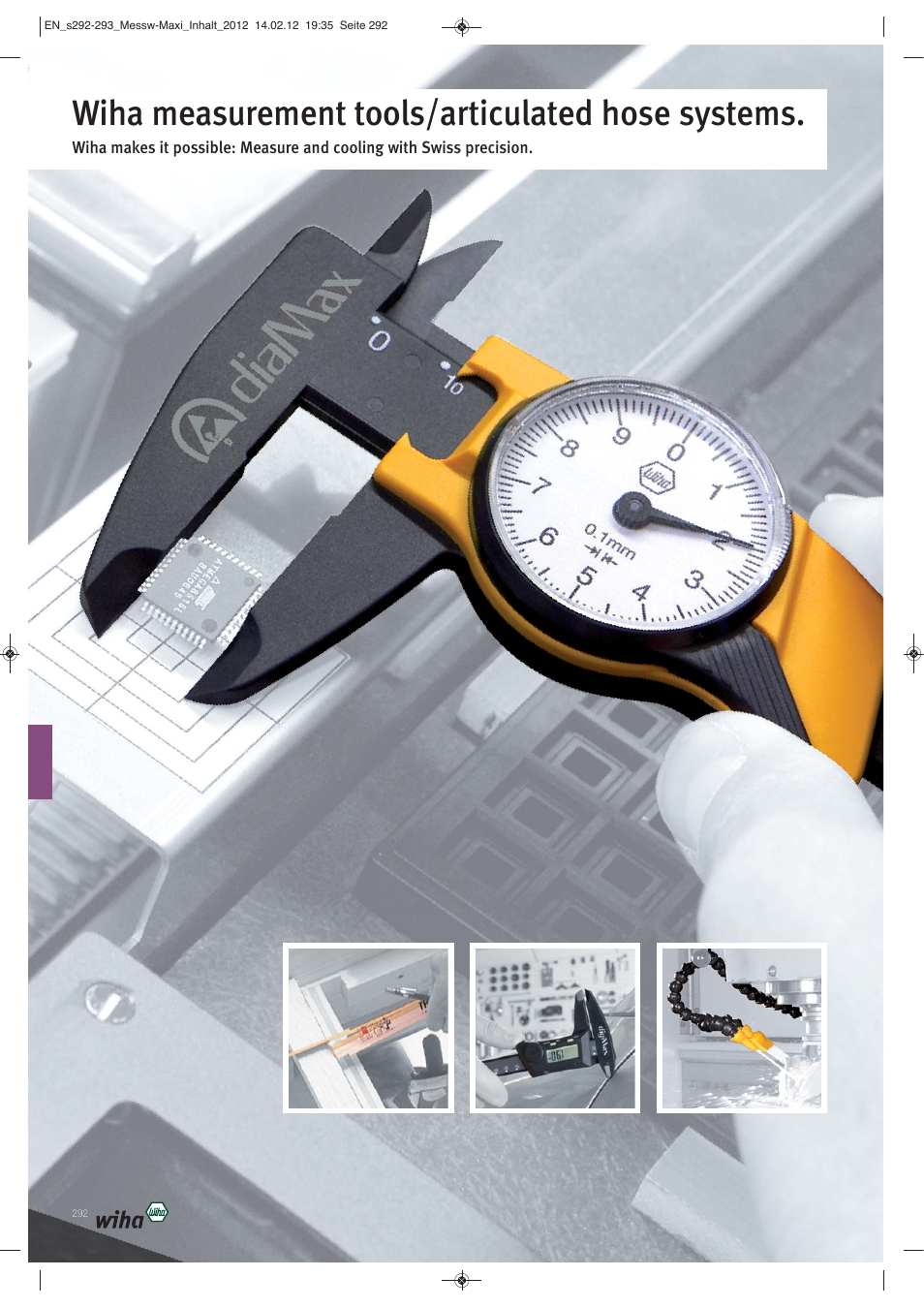 Wiha Tools Measurement tools _ articulated hose systems User Manual | 10 pages