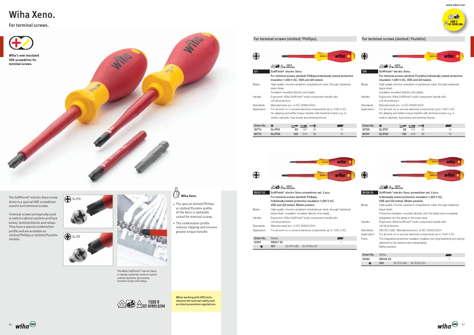 Wiha xeno | Wiha Tools Product Catalogue 2012-2014 User Manual | Page 31 / 177