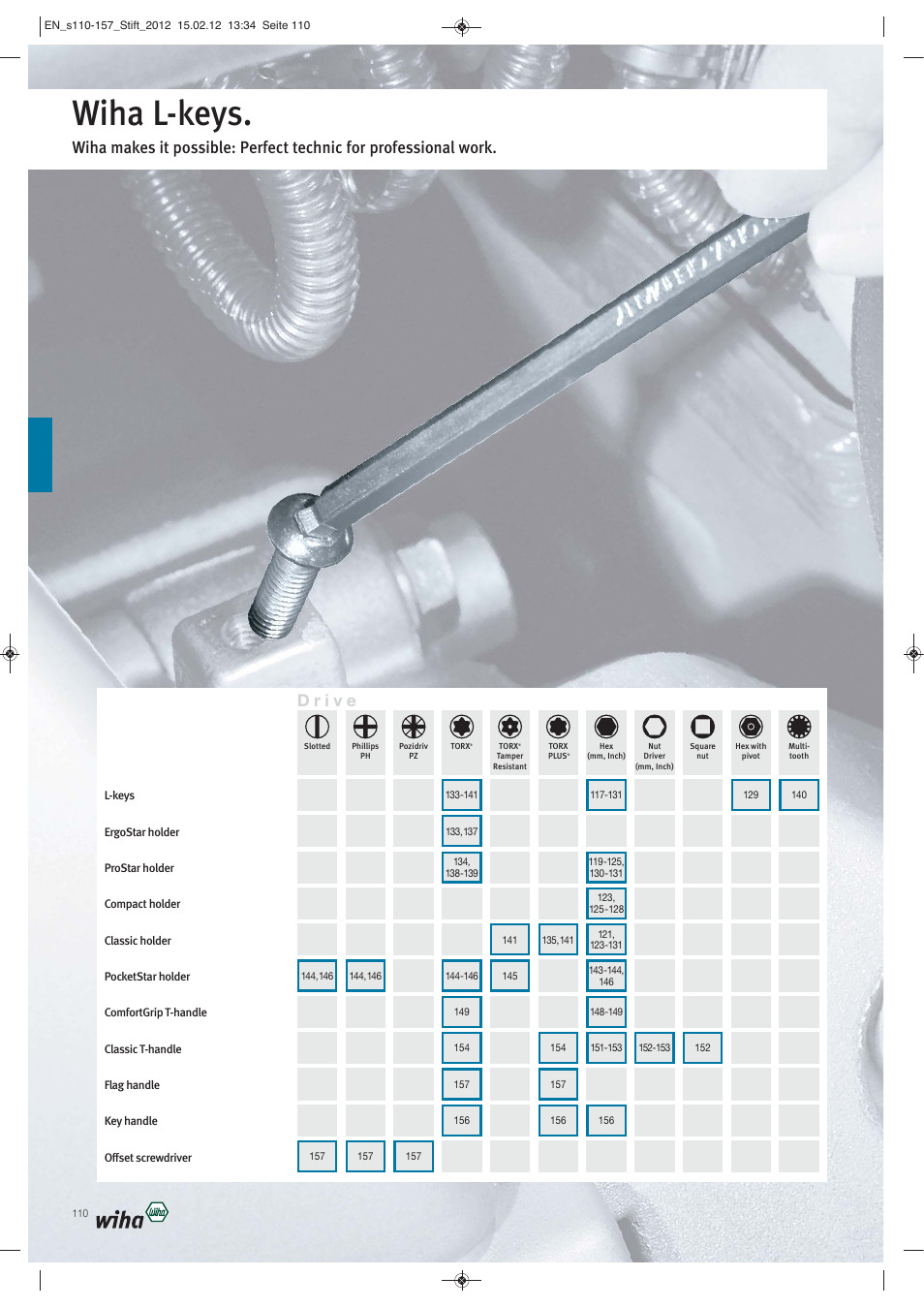 Wiha Tools L-Keys User Manual | 48 pages