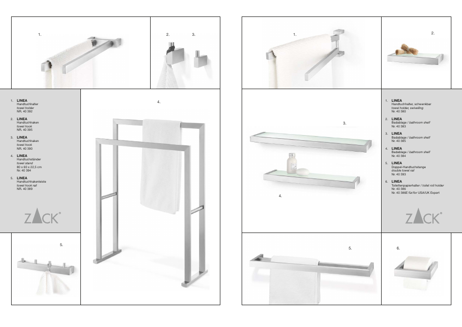 Zack LINEA User Manual | Page 4 / 7