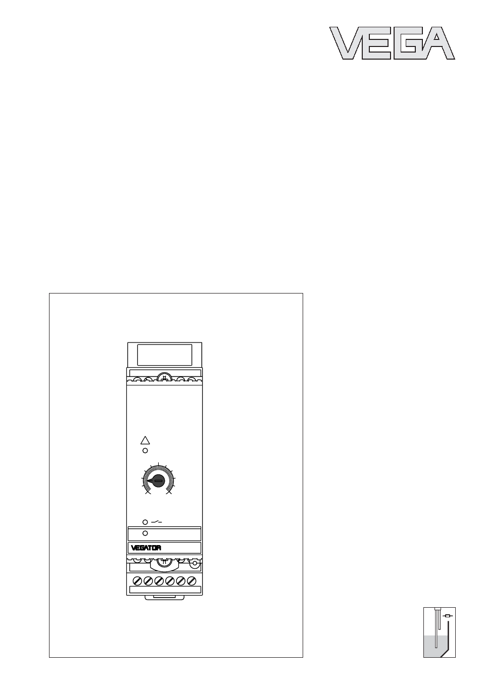 VEGA VEGATOR 631 S1 User Manual | 4 pages